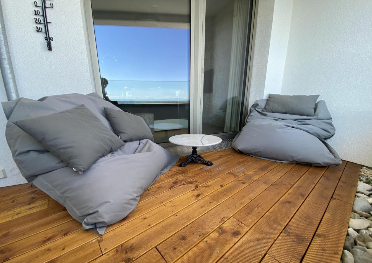 Alpen-Panorama Suite - Einzigartige Privatsuite Hoch Ueber Muenchen, 12Tes Og, Alpenblick, Loggia, Whirlpool, 15 Minuten Zum Zentrum, Ruhe Und Erholung In Der Stadt Muenchen Fuer Privat Und Geschaeftlich Reisende エクステリア 写真
